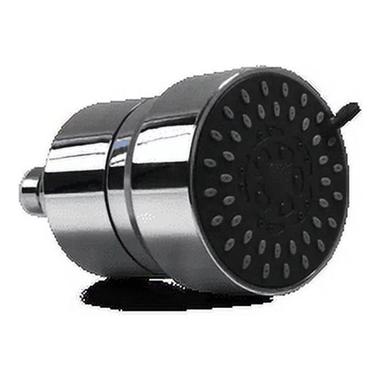 ProOne New ProMax Compact Chrome Shower Filter w/massage head - Lead