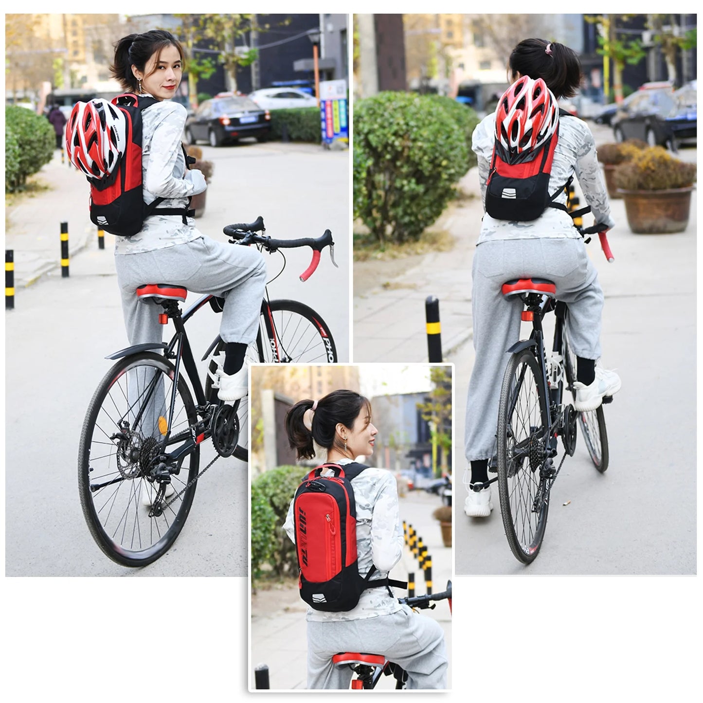 JUNLETU Cycling Pack,Breathable Bike Breathable Bike Outdoor
