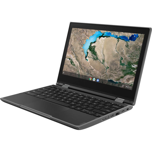 Restored LENOVO 81MB001DUS 300e Chromebook 2nd Gen 11.6 HD Touchscreen Celeron N4020 1.1GHz Integrated Intel UHD Graphics 600 4GB RAM 32GB SSD Chrome OS Black (Refurbished)