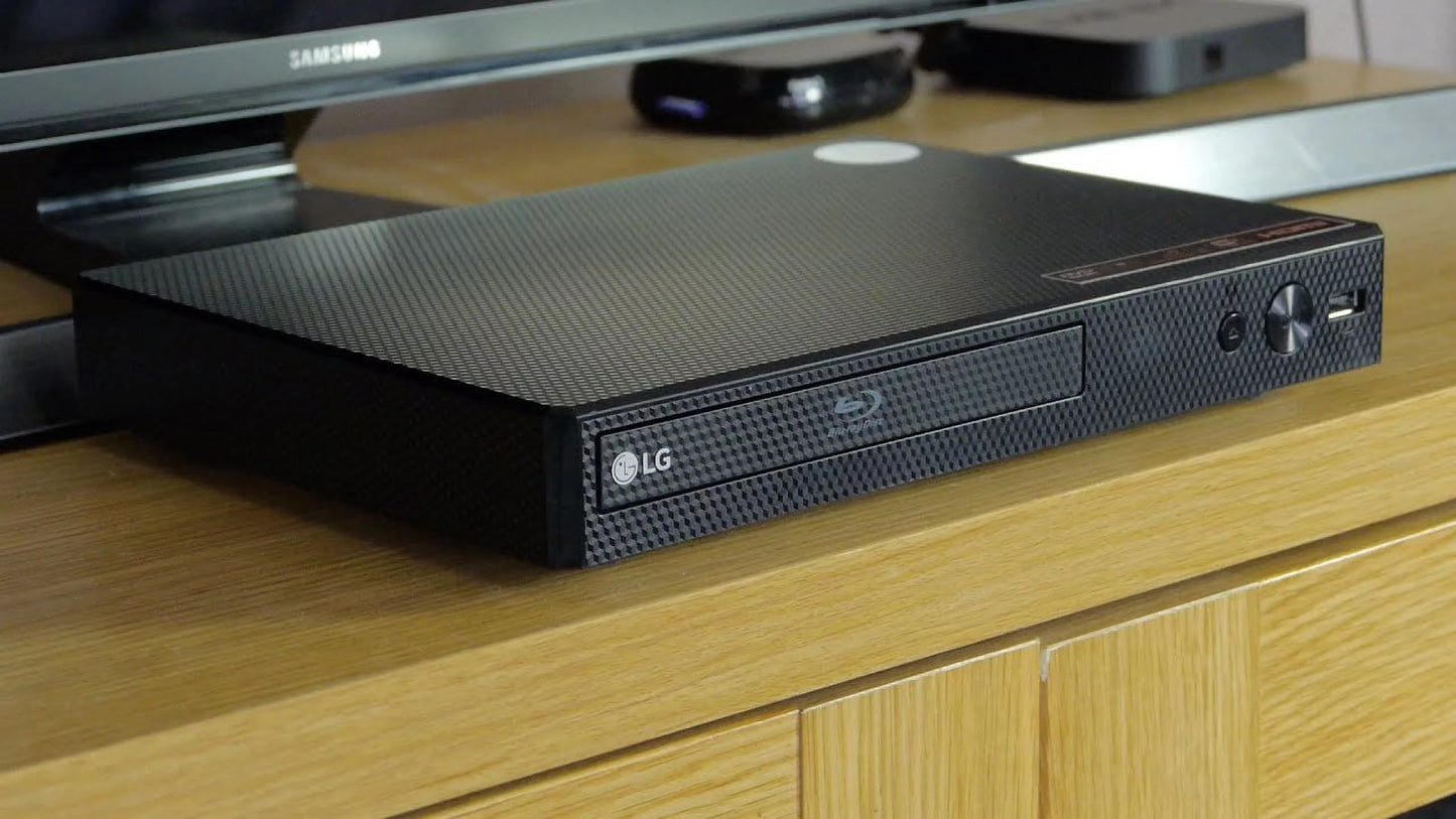LG Blu-ray Player with Wi-Fi Streaming (BP350)