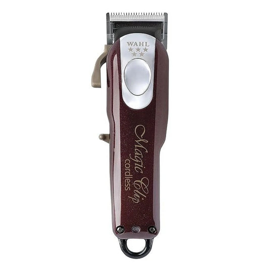 Pre-Owned Wahl 5 Star Cordless Magic Clip Professional Hair 08148-016 - BURGUNDY (Fair)