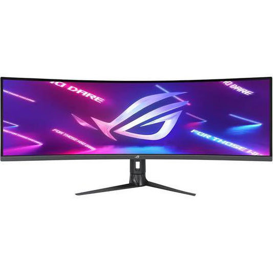 ASUS ROG Strix 49 Ultra-wide Curved HDR Gaming Monitor (XG49WCR) - Dual QHD 32:9 (5120 x 1440), 165Hz, Extreme Low Motion Blur Sync, USB-C, RJ45, DisplayHDR400, 90% DCI-P3, Dual Input KVM Switch