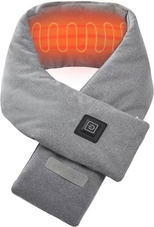 Electric Heating Pad Wrap Scarf Neck Knee Pain Relief Cordless Warmth