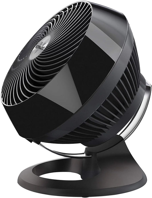 Vornado 660 Large Whole Room Air Circulator Fan with 4 Speeds and 90-Degree Tilt, 660-Large, Black