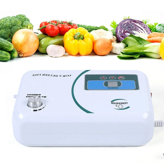 OUKANING Ozone Generator Water Purifier Veg Fruit Sterilizer Sterilization 1-2L/Min