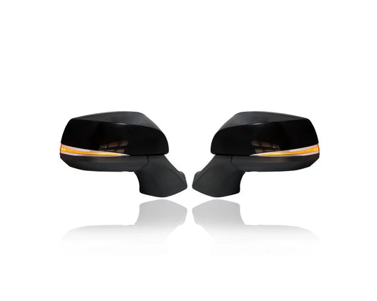 Door Mirror - Compatible/Replacement for '20-23 Toyota Highlander/Hybrid Limited-Only - Heated With Signal Lamp/Blind Spot/Memory, Without Camera - Pair, Set - 879100E500, 879400E480