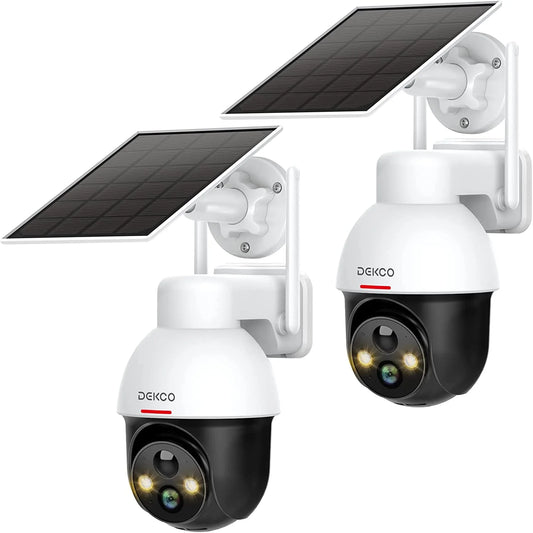 Security Camera , 360 Degree Rotating Pan Tilt Surveillance System with and Sound Alarm, , Motion Detection, 2 Way Talk, Requires 2.4GHz