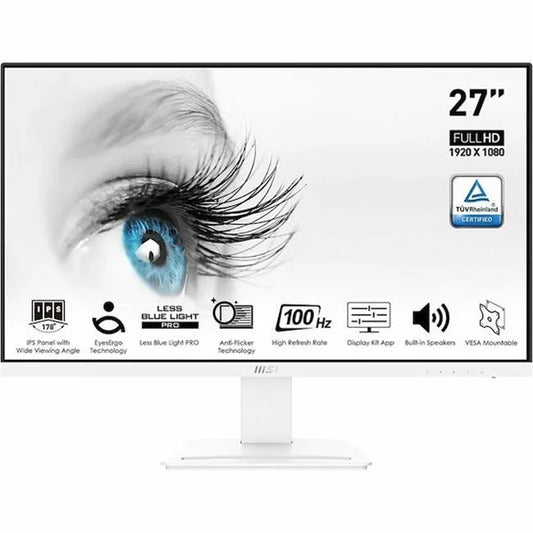 27 in. 1920 x 1080 IPS 16-9 100Hz 250CD M2 Full HD LCD Monitor, Matte White