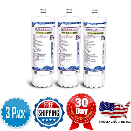AFC Brand , Water Filters , Model # AFC-CH-300-12000SK , Compatible with 3M Cuno CFS8000-S - 3 Pack - Made in U.S.A.
