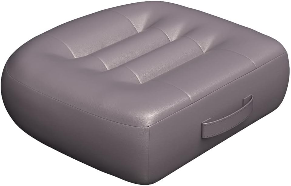 drivers seat booster cushion for adults/Car Booster Seat for Short Drivers/Increase The Field of View by 12cm/ 4.7in,Improve comfort，Ideal for suitable for car/office/home/wheelchair/Black