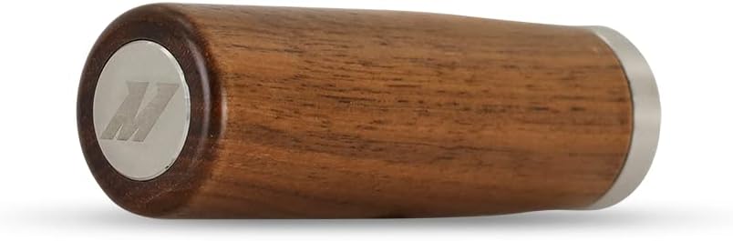 Mishimoto Tall Steel Core Wood Shift Knob, Walnut Wood