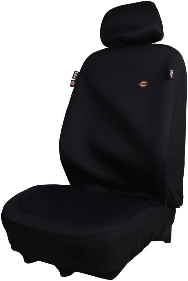 Dickies 3003417LD, Morrisey Black 2-Piece Seat Cover Set