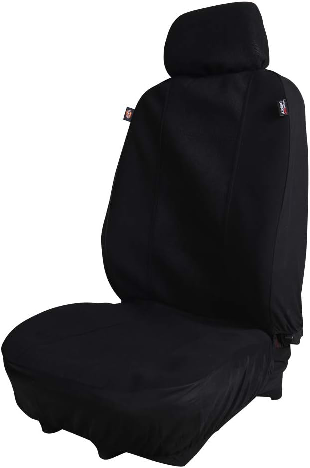 Dickies 3003417LD, Morrisey Black 2-Piece Seat Cover Set