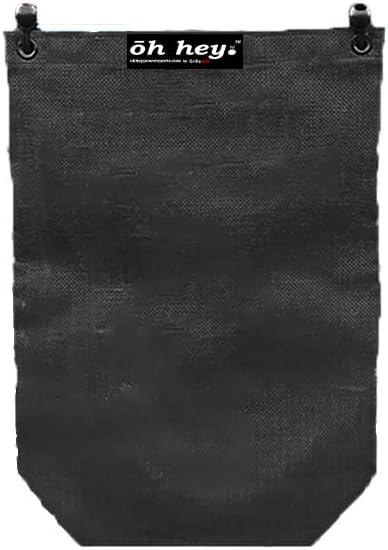 GrilleAdz Universal UTV/Golf Cart/Marine/Outdoor Mesh Trash Bag-Black
