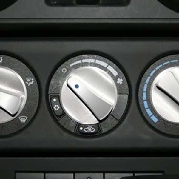 Rugged Ridge 11420.05 Billet Aluminum Climate Control Knob with Blue Indicator Light for Jeep Wrangler/Unlimited 2007-2010 - Pack of 3