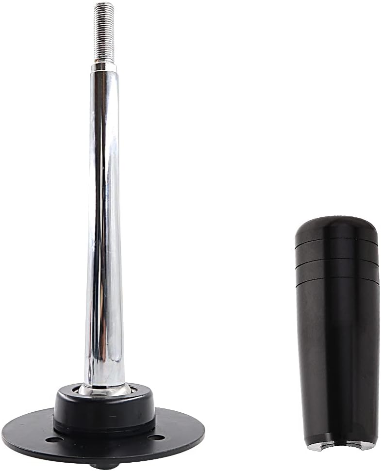 RJSPHH Drift Tuning Adjustable Short Shifter Lever Knob fits for BMW 85-10 E30 E36 E39 Z3 E46 E34 Gear Transmission Getrag or ZF Racing & Daily (Black) 178mm Handle
