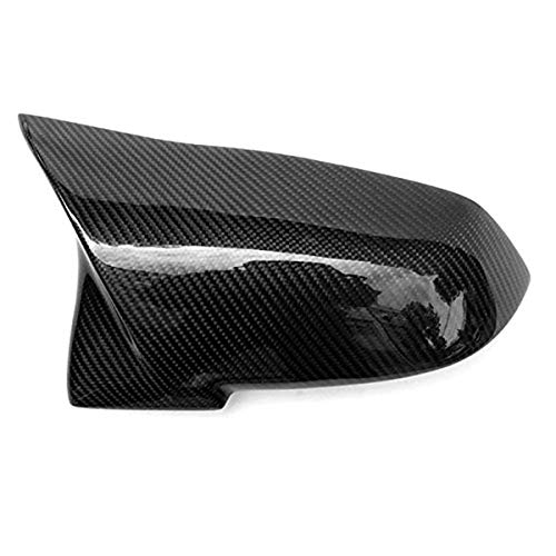 for BMW 3 Series F30 F34 1 Series F20 2 Series F22 4 Series F32 F33 F36 F87(M2) X1 Sereis E84 2013-2015 Replacement Rearview Mirror Cover Cap (Carbon Fiber)