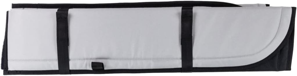 VanEssential Insulated Blackout Crew Window Cover Designed for Ford Transit Van Year 2015 to Current with NO Plastic Trim - Cool Gray