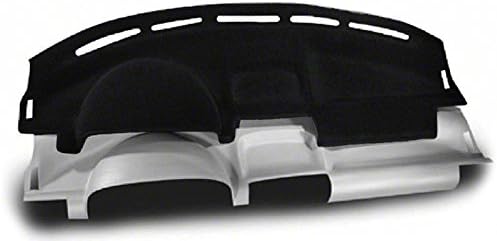 Coverking Custom Fit Dashboard Cover for Select Volkswagen Jetta Models - Molded Carpet (Black)