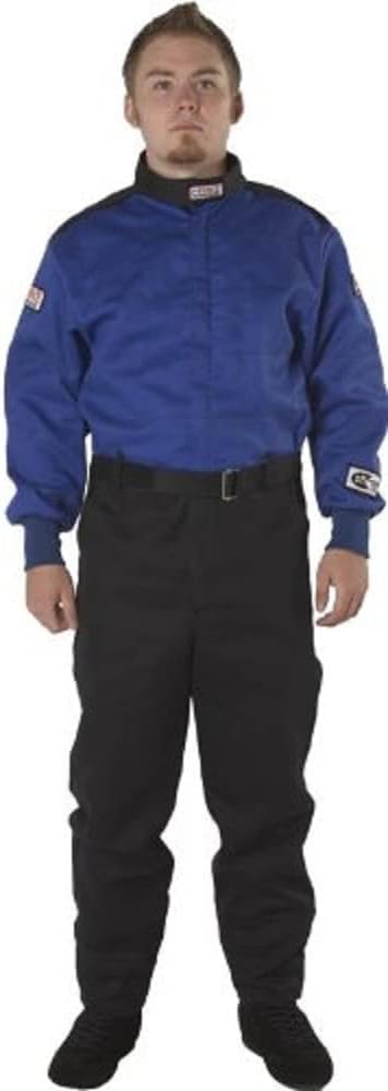 G-Force 4125LRGRD GF 125 Red Large Single Layer Racing Suit