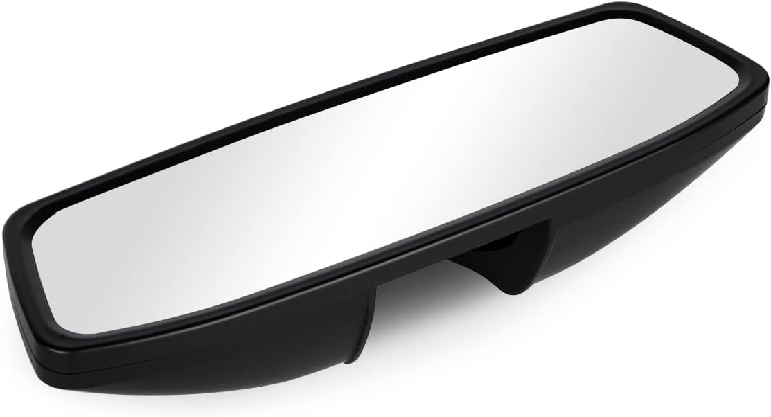 Shademax Custom Fit for Rear View Mirror Tesla Model Y 2023 2022 2021 2020 Anti-glare Wide Angle Reduce Blind Spots Inside Panoramic Rearview Mirror Model Y Accessories 1PCS (White Lens)