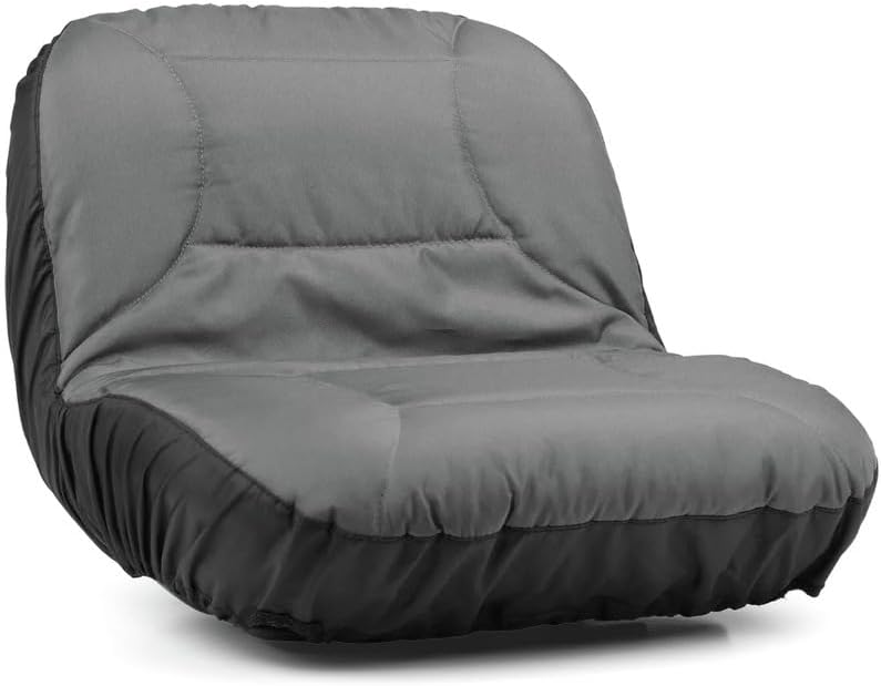 Husqvarna Tractor Seat Cover Riding Mower Accessories, Orange/Gray