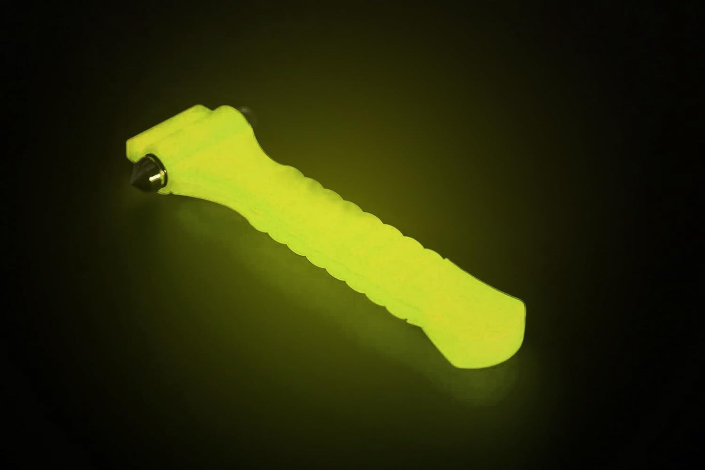 LifeHammer CR-224407 Safety Hammer Classic Auto Escape Tool, (Pack of 2) (Yellow Glow in The Dark)