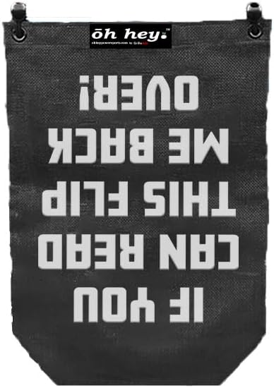 GrilleAdz Universal UTV/Golf Cart/Marine/Outdoor Mesh Trash Bag-If You Can Read This...
