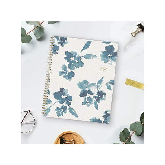 2024 Weekly Monthly Planner, 8.5x11, Blue Sky, Bakah Blue