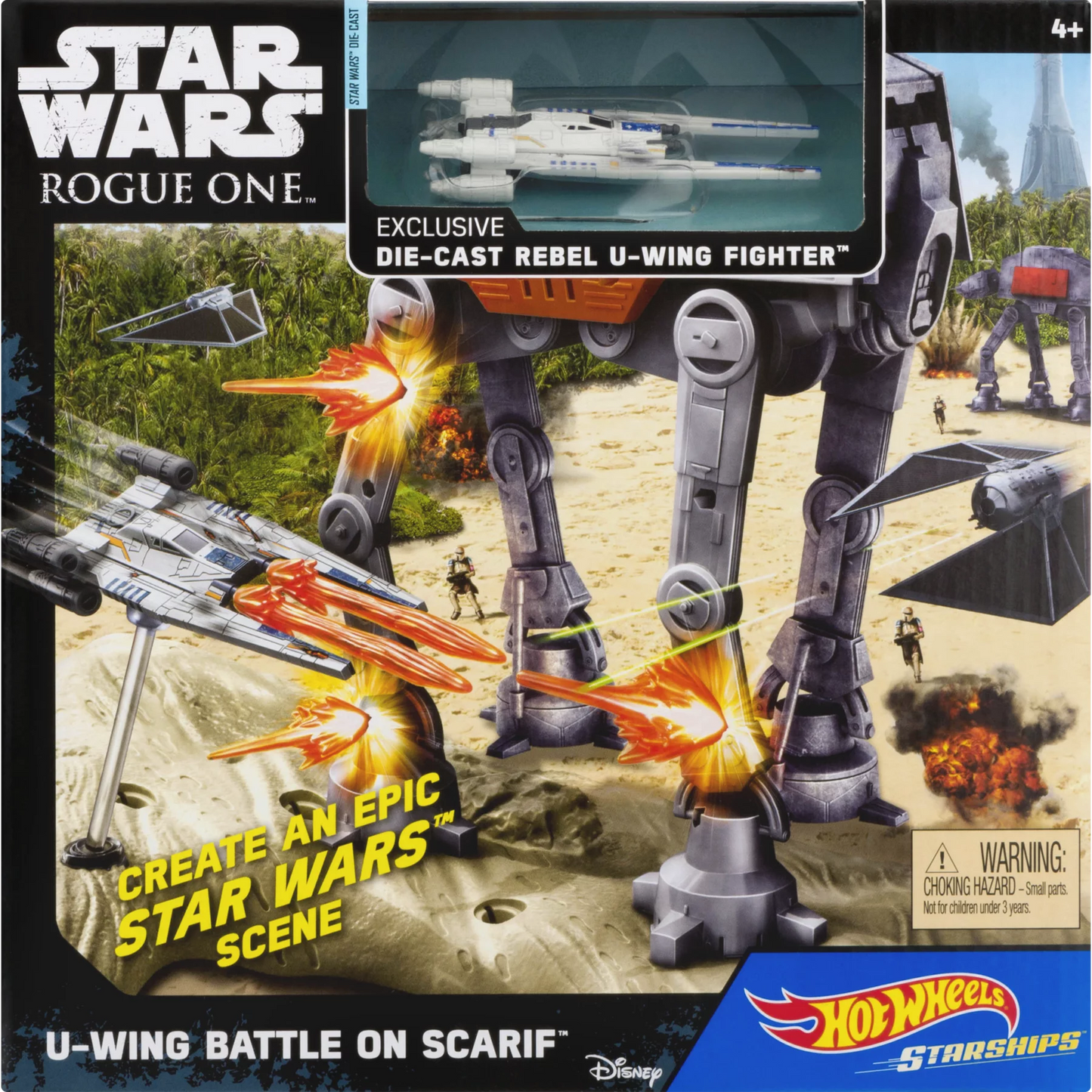 Hot Wheels Star Wars U-Wing Battle At Scarif