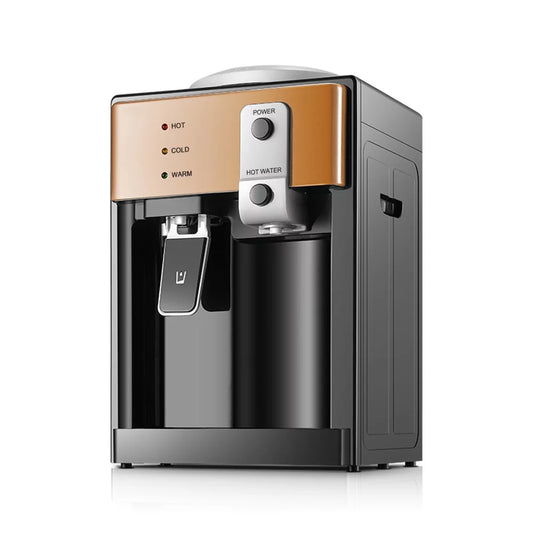 Loading Cooler Dispenser with Hot/ Cold/ Room Countertop Dispenser for Home Office Dorm Coffee Tea Bar