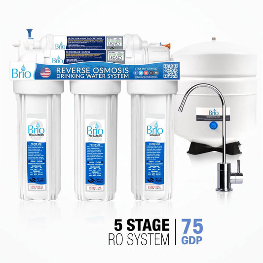 Reverse Osmosis Under Sink Water Filter System, Ecosoft 1000