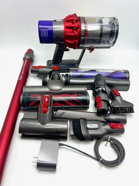 Open Box Dyson Cyclone V10 Motorhead Cordless Stick Vacuum 244393-01 - PURPLE/RED