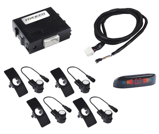 Rydeen BF-470P Flush Mount Front Parking 4-Sensor System with LED Display