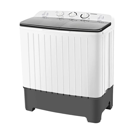 BANGSON Portable Washing Machine,17.6lbs Washer(11Lbs) and Spinner(6.6Lbs),  Black