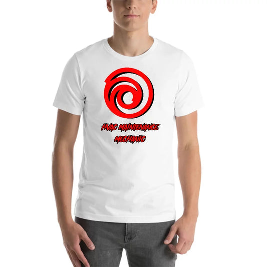 L Hvac Maintenance Mechanic Cali Design  Short Sleeve Cotton T-Shirt By Undefined Gifts