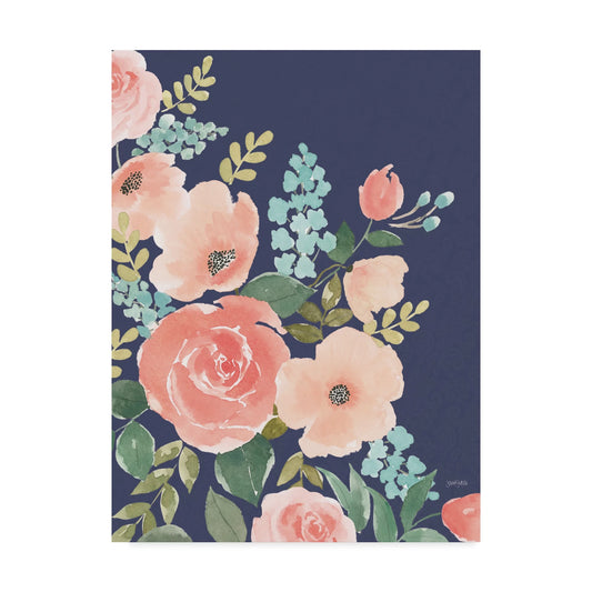 Trademark Fine Art 'Blooming Delight I' Canvas Art by Jenaya Jackson