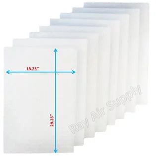 RayAir Supply 20x32 Tappan EAC-1 Air Cleaner Replacement Filter Pads 20x32 Refills (4 Pack)