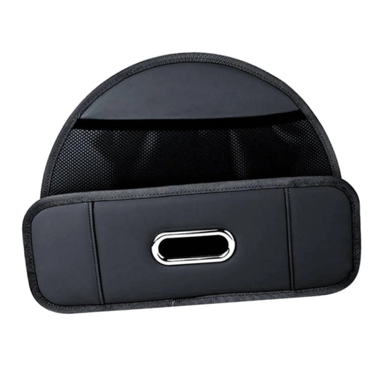 BAOSITY Auto Seat Back Organizer Seat Back Organizer Tissue Holder Storage Large Capacity Stylish Backseat Organizer for Vehicle Black