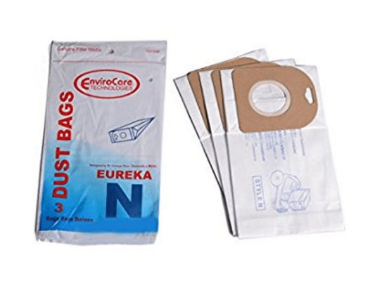 Eureka Style N Vacuum Bags 57988B-6, 107SW Mighty Mite 2 Canister Type Vac MM-II [18 Bags]
