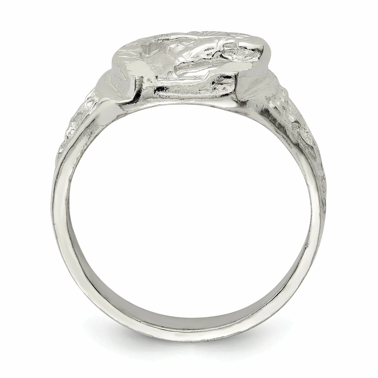 Sterling Silver Horseshoe Ring