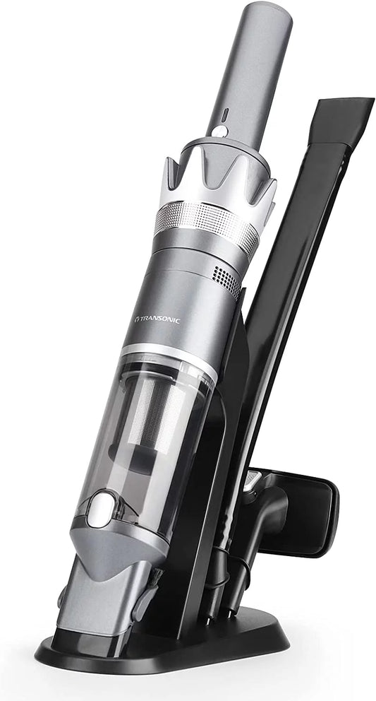 Transonic Cordless Handheld Vacuum Cleaner Lightweight and Portable with Fast Charging Dock, 13kPa Powerful Suction for Home, Car, Pet Hair