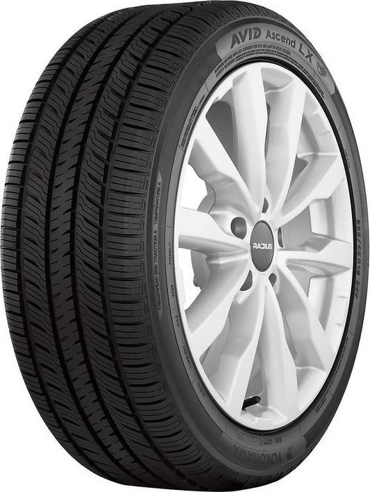 Yokohama Avid Ascend LX All Season 205/60R16 92H Passenger Tire Fits: 2015-17 Kia Soul LX, 2020-22 Nissan Sentra S Plus