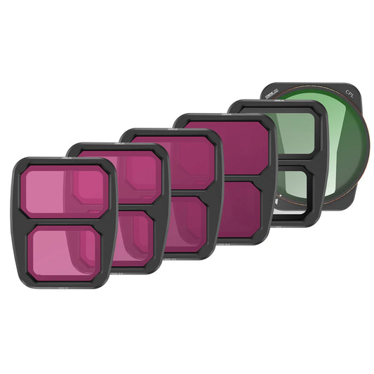 Tomshoo 6 Pack Filters Set for DJI AIR 3 Aluminum Material, Waterproof and Scratch resistant