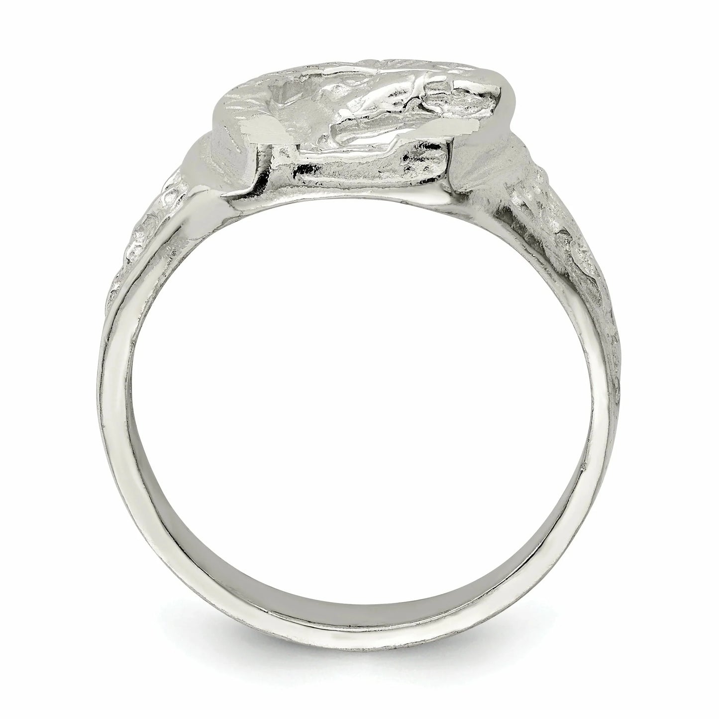 Sterling Silver Horseshoe Ring