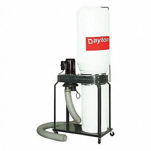Dayton Dust Collector,Single Stage  3AA28