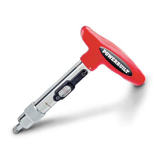Powerbuilt 1/4 Inch Drive T-Handle Torque Driver - 649971