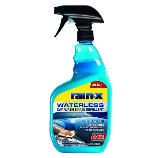 Rain-X 620100 Car Wash & Rain Repellent, 32 Oz, Each