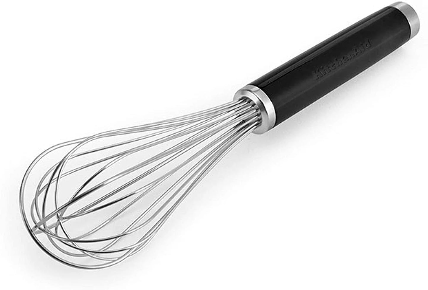 KitchenAid Black/Silver ABS Plastic/Stainless Steel Whisk