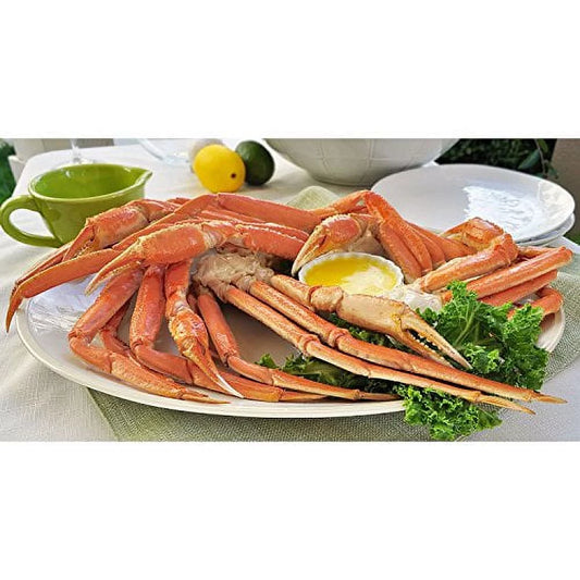 (10 lb.) Frozen Snow Crab Clusters, Ready to Eat Shipped in Cooler with Dry Ice